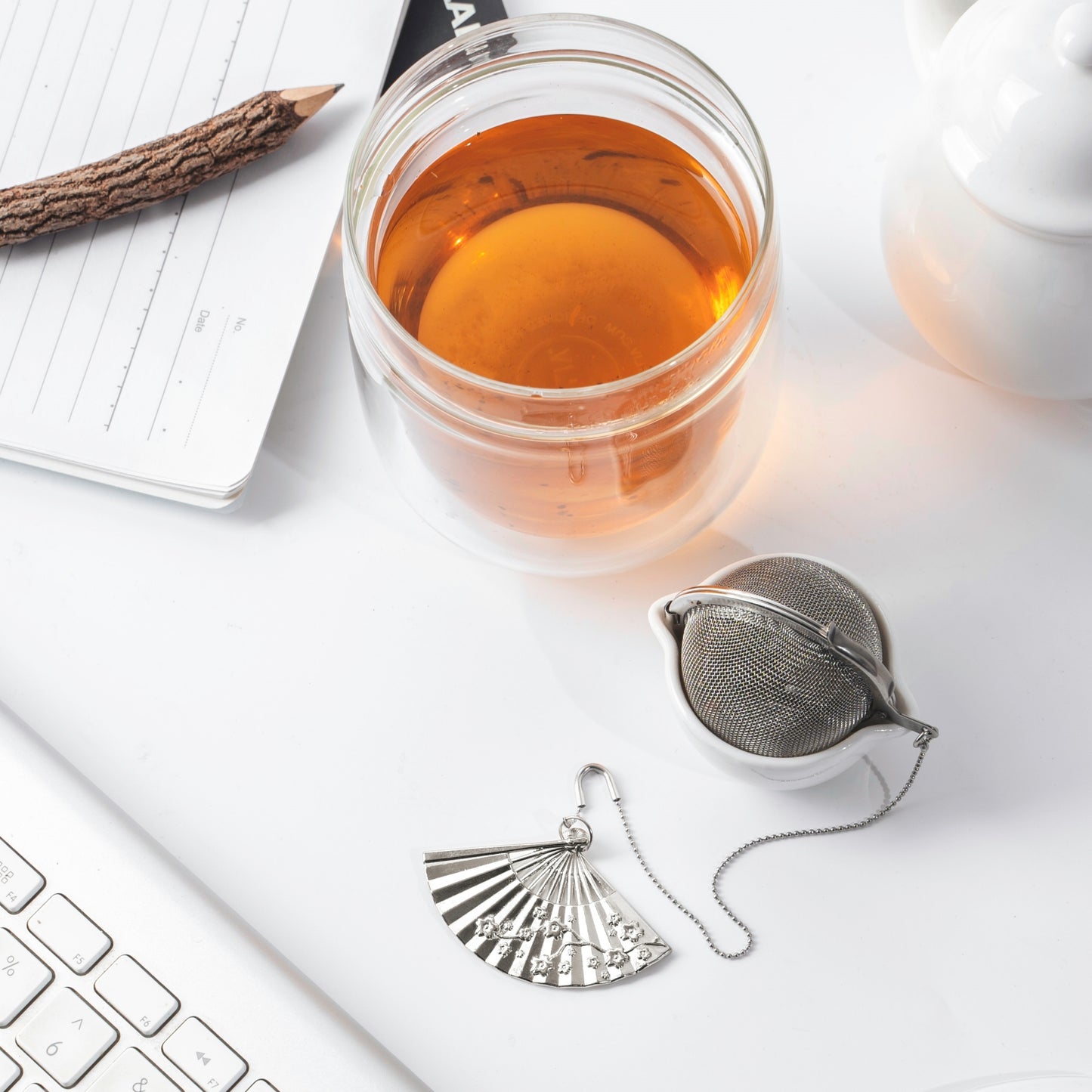 Japanese Fan Exquisite Loose Tea Infuser