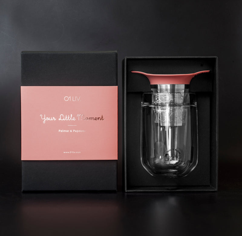 Your Little Moment - Tea Glass with Infuser Set