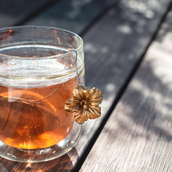 Mesh Tea Ball Infuser Flower