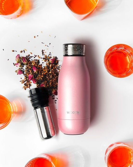 Tea Flask Shiny Pink 350ml