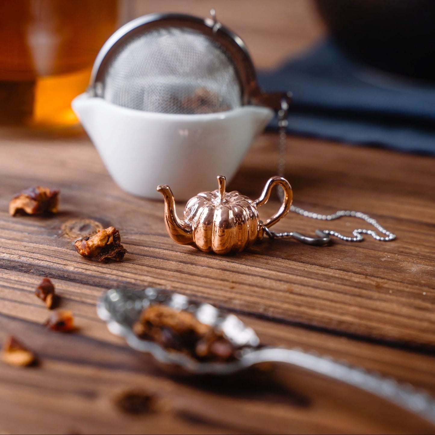 Mesh Tea Ball Creative Infuser Pumpkin Teapot