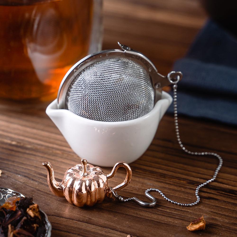 Mesh Tea Ball Creative Infuser Pumpkin Teapot