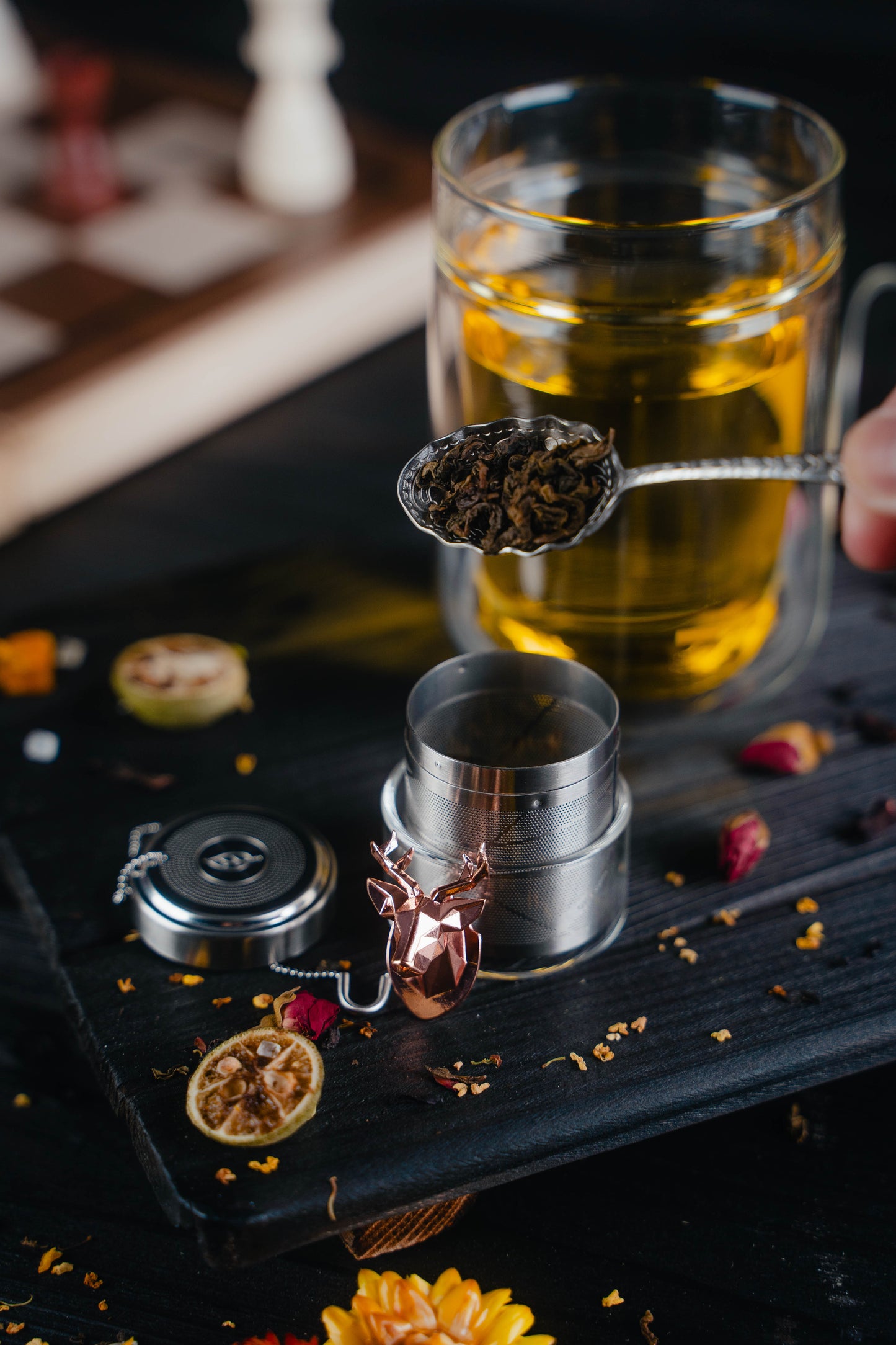 Geo Stag Tea Infuser