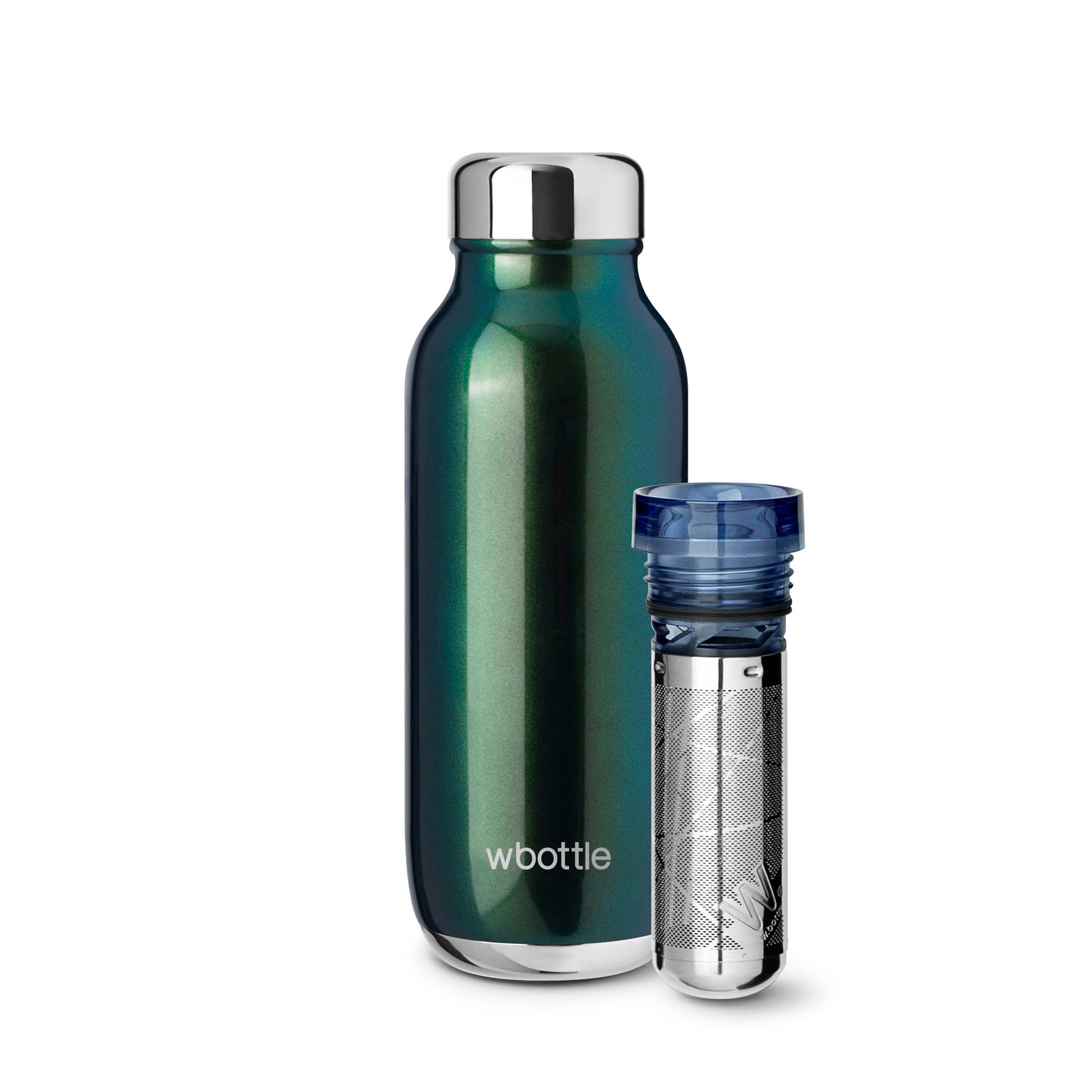 Tea Flask Peacock Green 400ml
