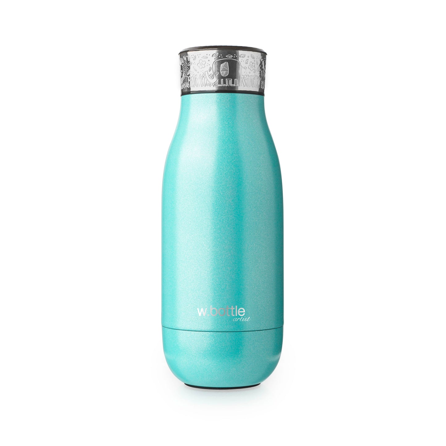 Tea Flask Shiny Blue 350ml
