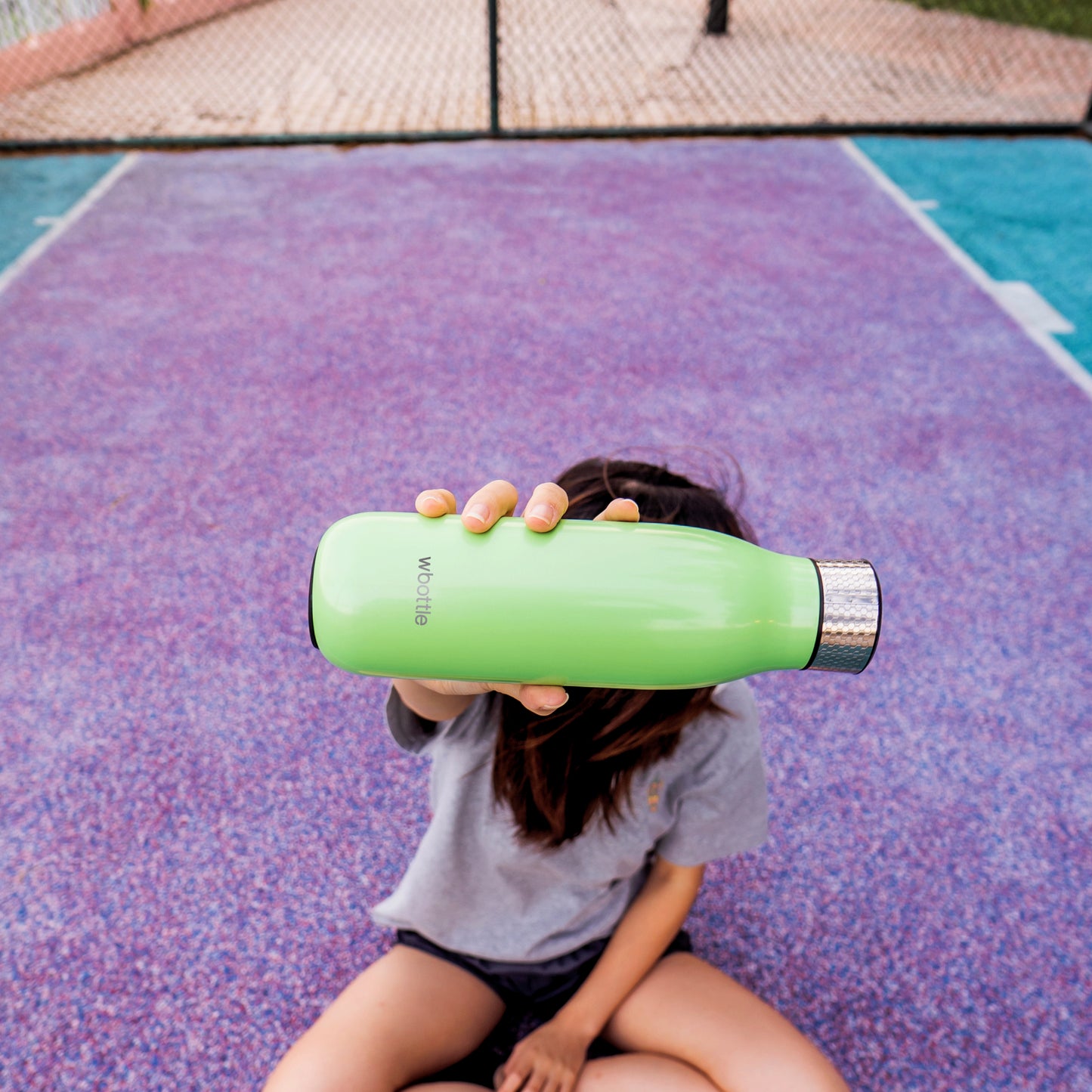 Tea Flask Shiny Lake Green 500ml