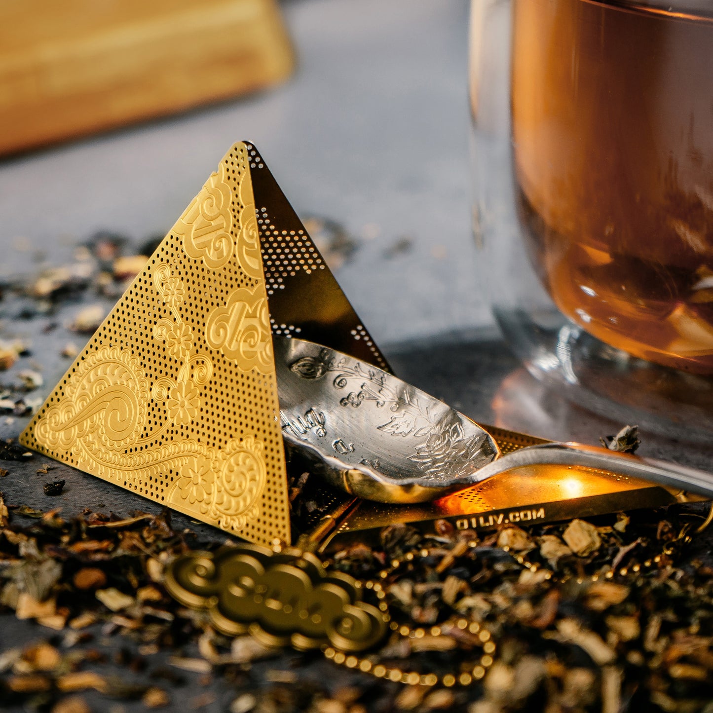 Unique Pyramid Tea Infuser