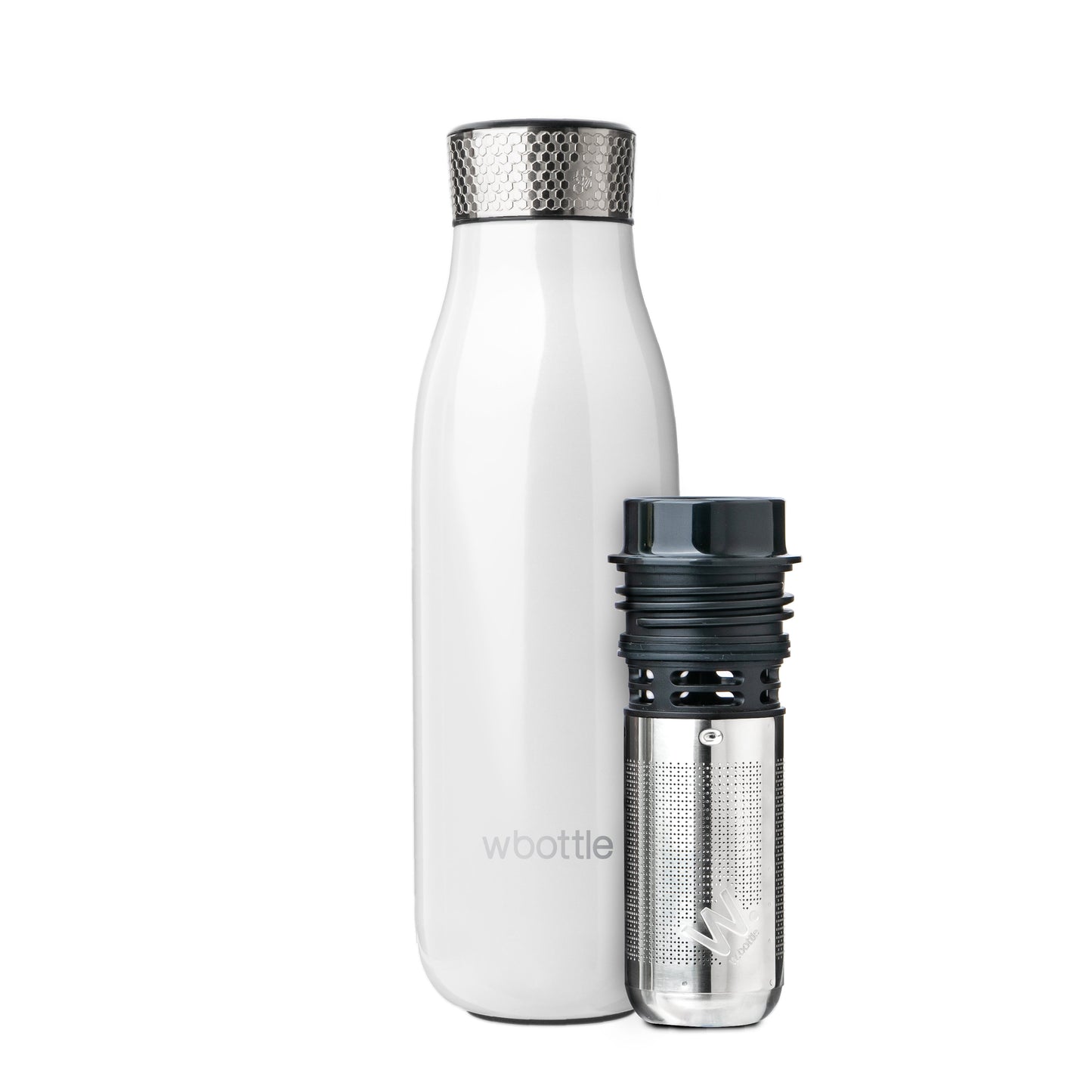 Tea Flask Shiny Grey 500ml