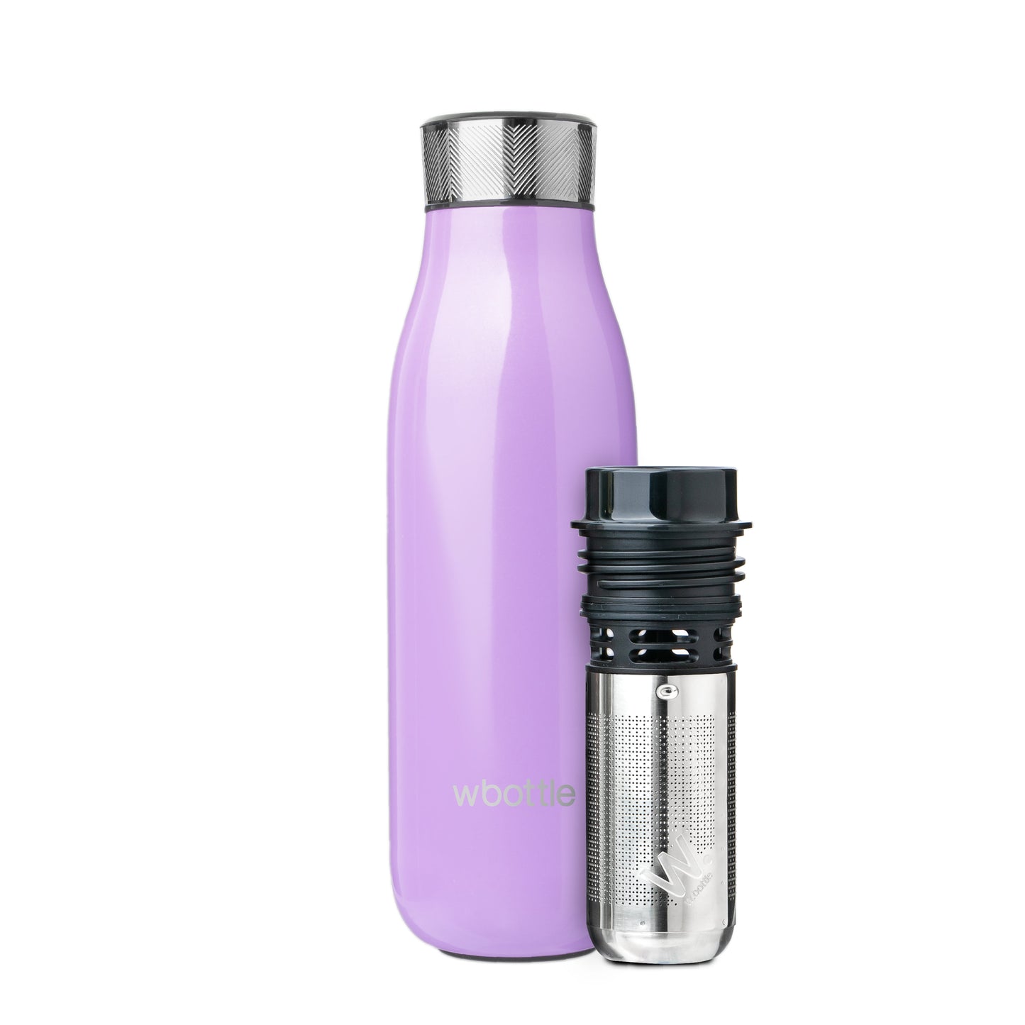 Tea Flask Shiny Grey 500ml