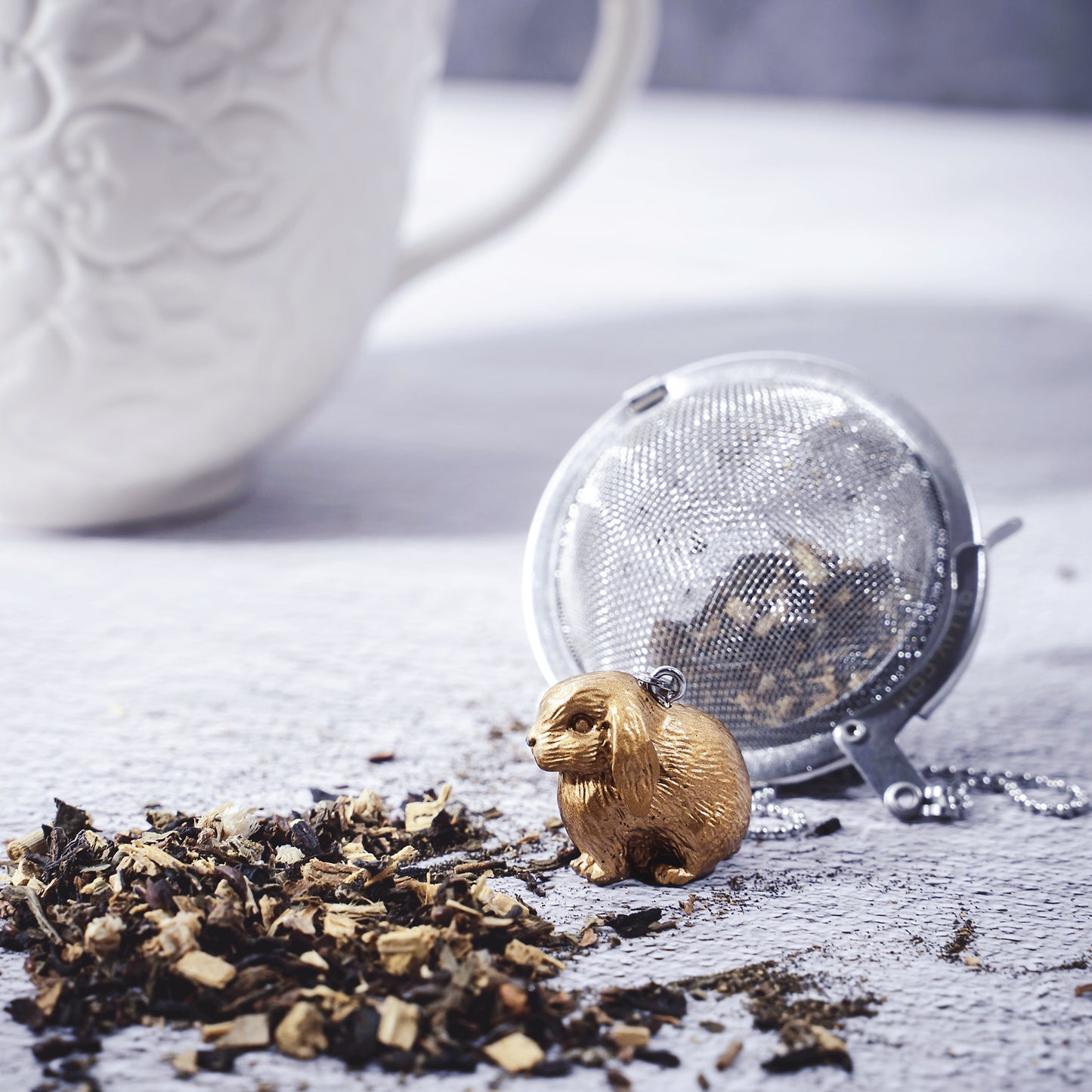 Mesh Tea Ball Infuser Animal Bunny