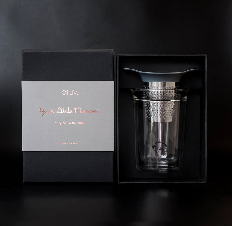 Your Little Moment - Tea Glass with Infuser Set