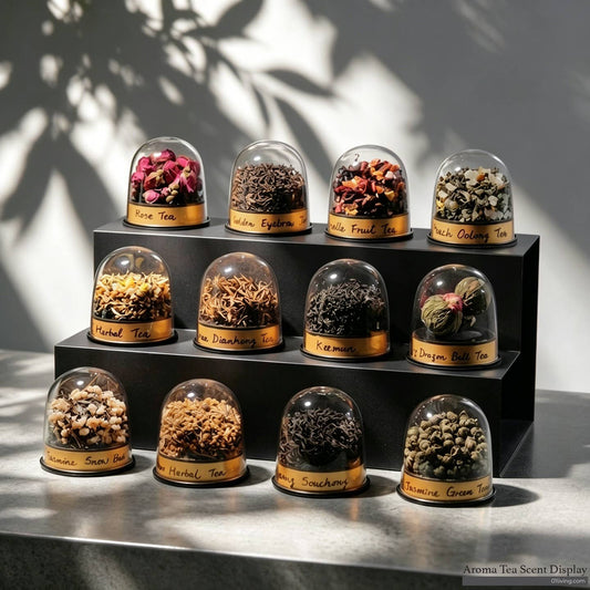 Aroma Scent Cup (12) + Stand - Loose Leaf Tea Display