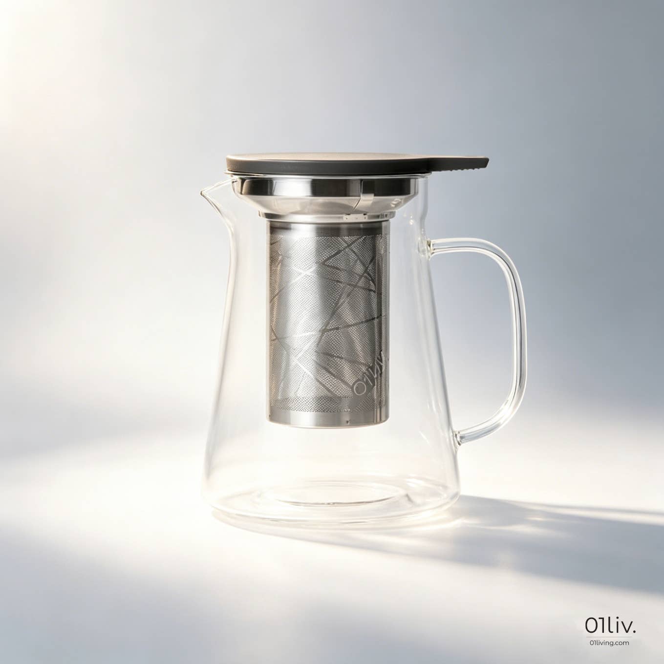 Desktop Glass Teapot 1L