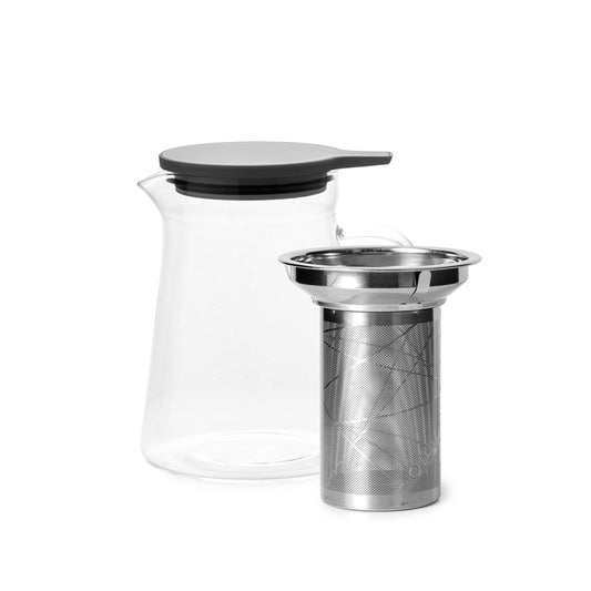 Glass Teaset with Tea Warmer 1000ml