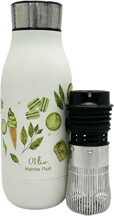 Matcha Flask White 350ml