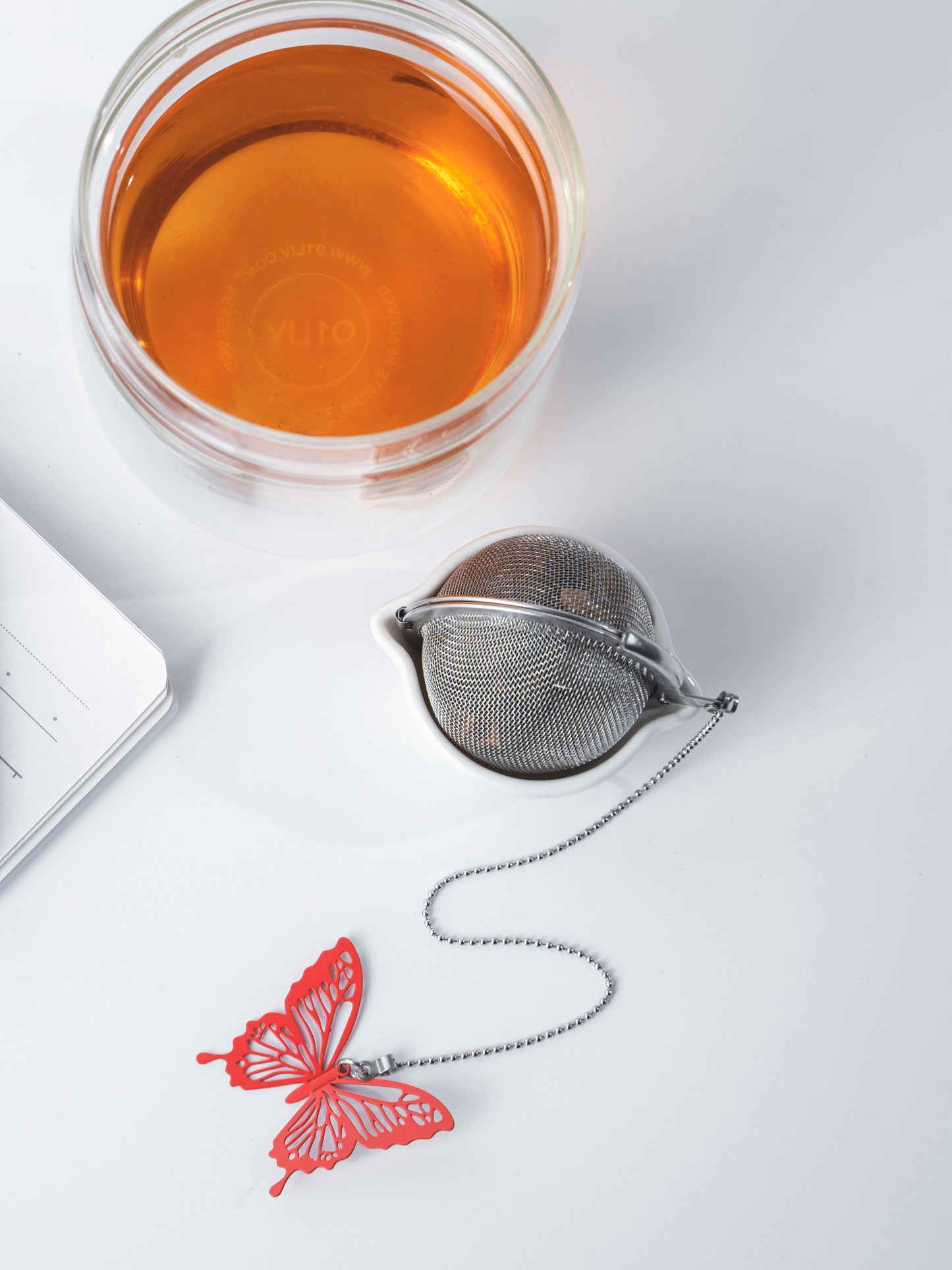 Gold Fly Butterfly Tea Ball Infuser