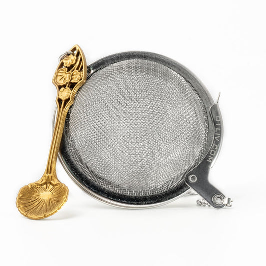 Loose Leaf Tea Ball Infuser - Lobed Spoon