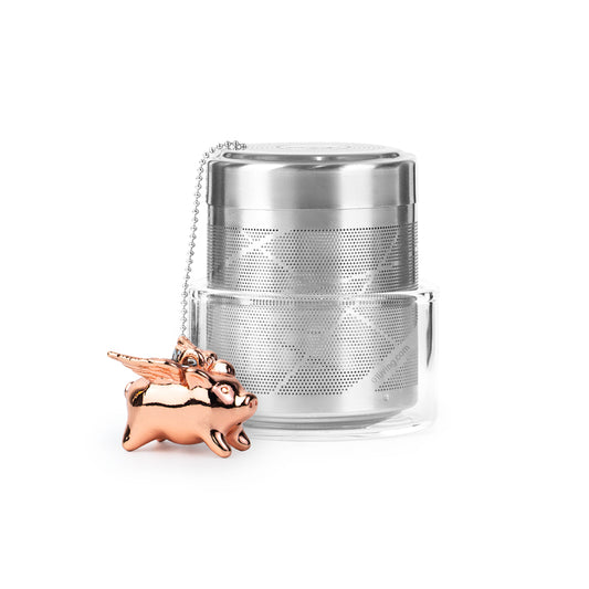 ChiChi Charm Loose Leaf Tea Infuser - Flying Pig