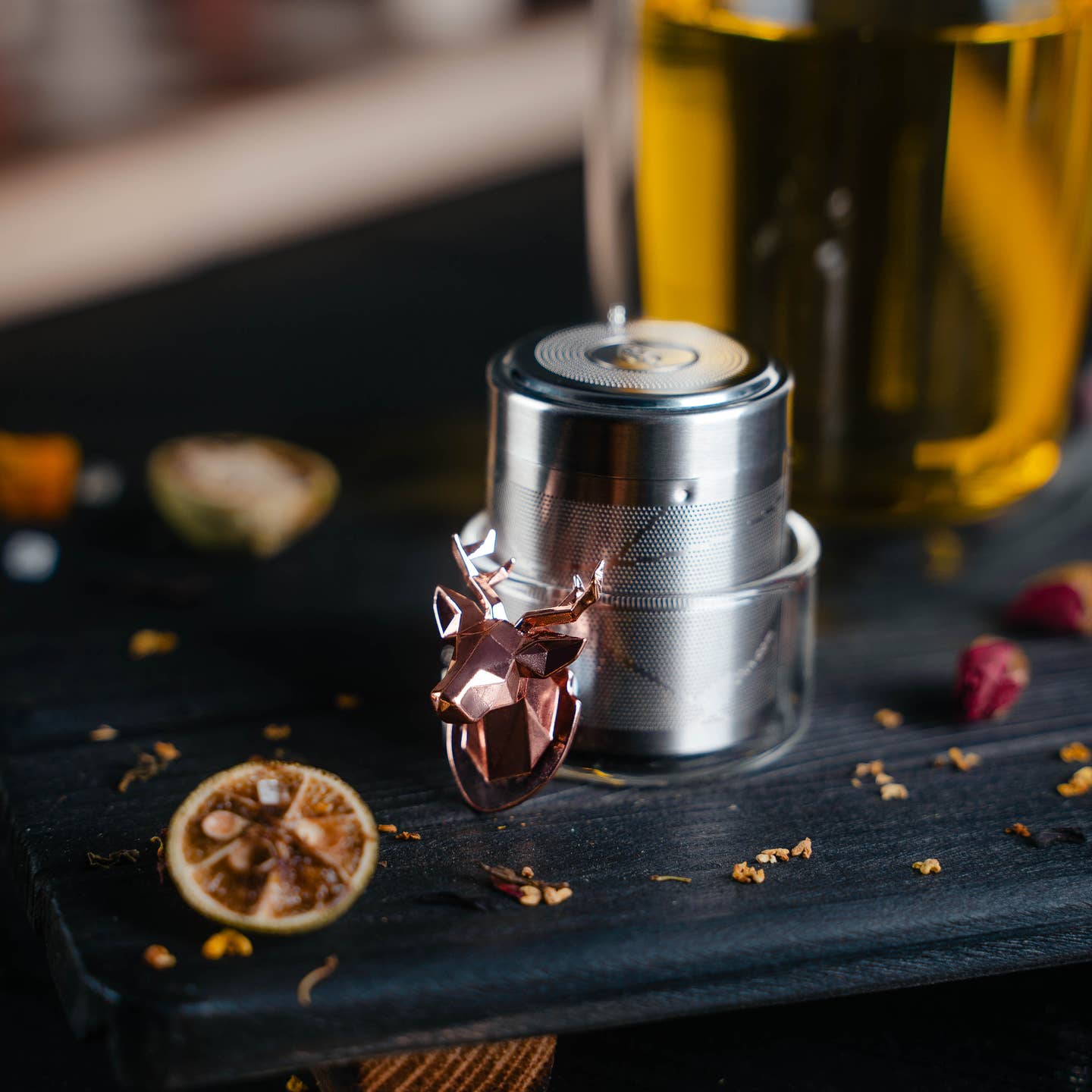 ChiChi Charm Loose Leaf Tea Infuser - Flying Pig