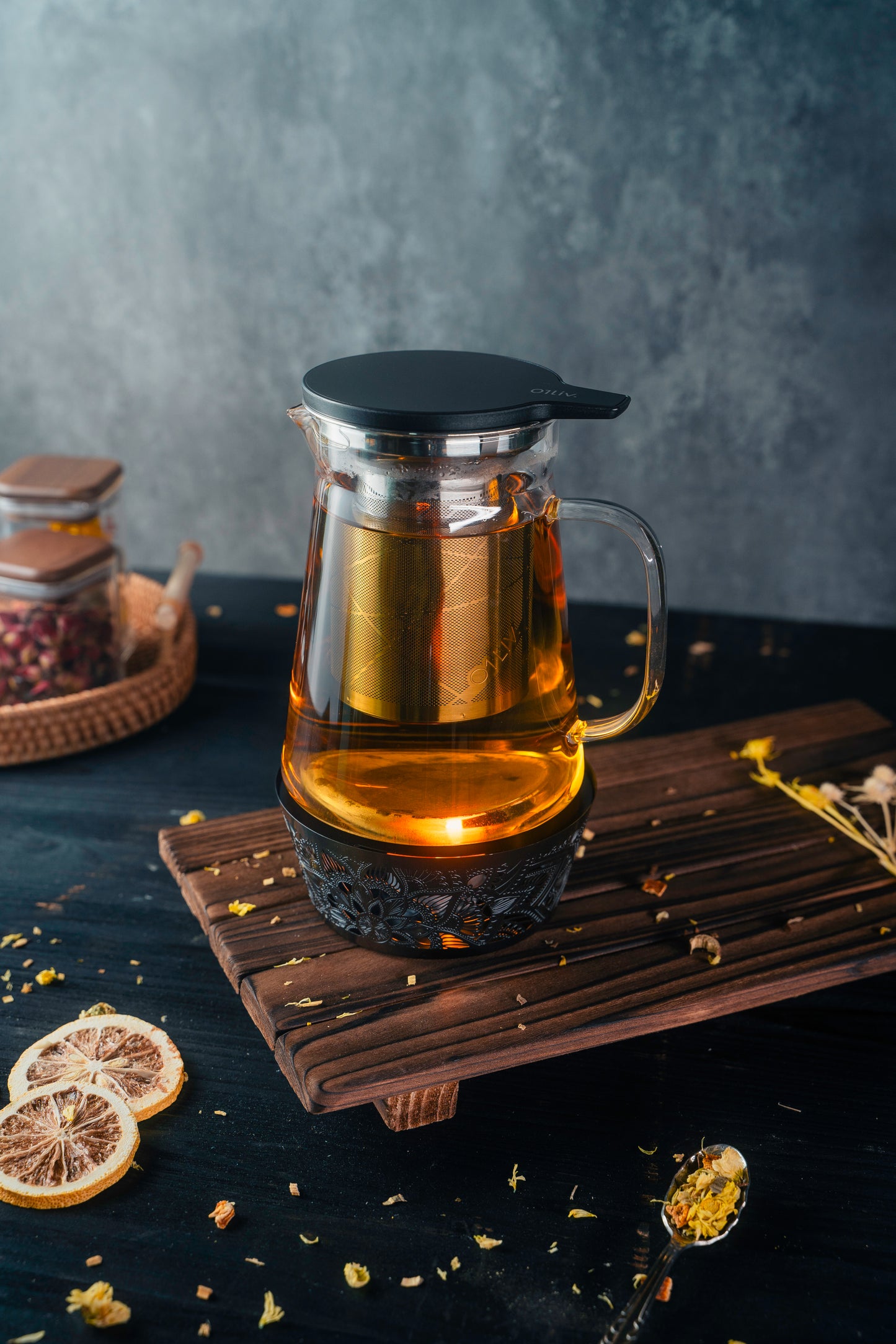 Glass Teaset 1000ml