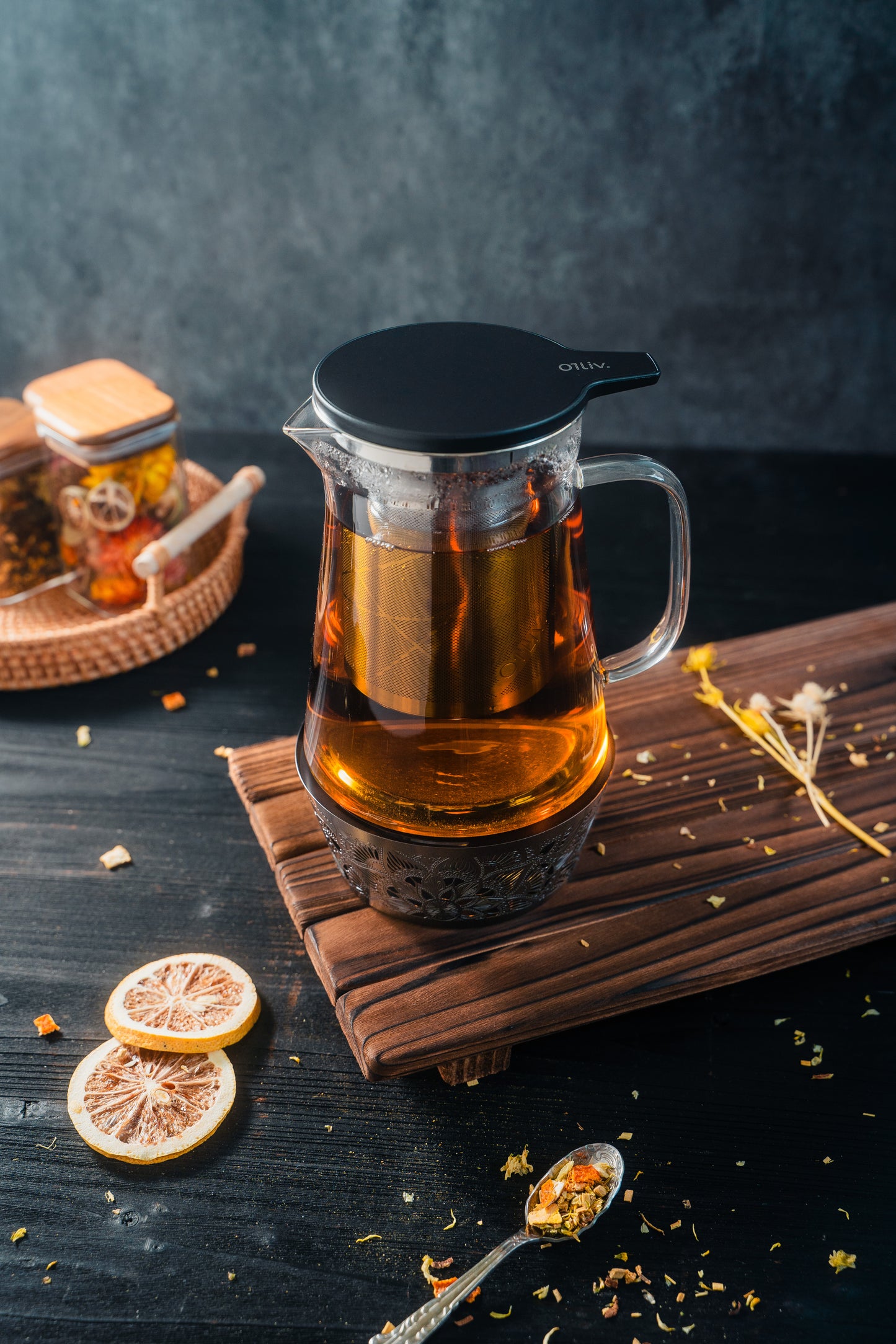 Glass Teaset 1000ml